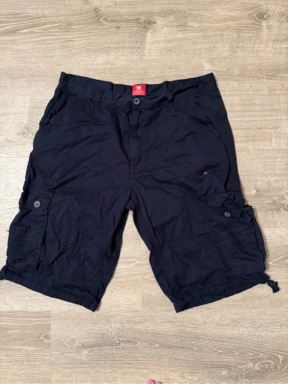 Men's Blue Cargo Shorts - Unbranded